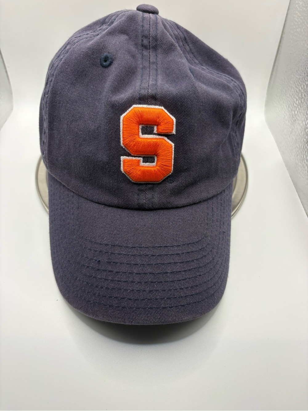 Syracuse Orange Top Of The World Easy Fit Fitted Hat Size M